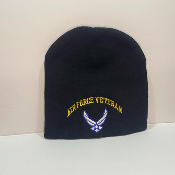New Air Force Veteran Short Beanie - Picture 3 of 4